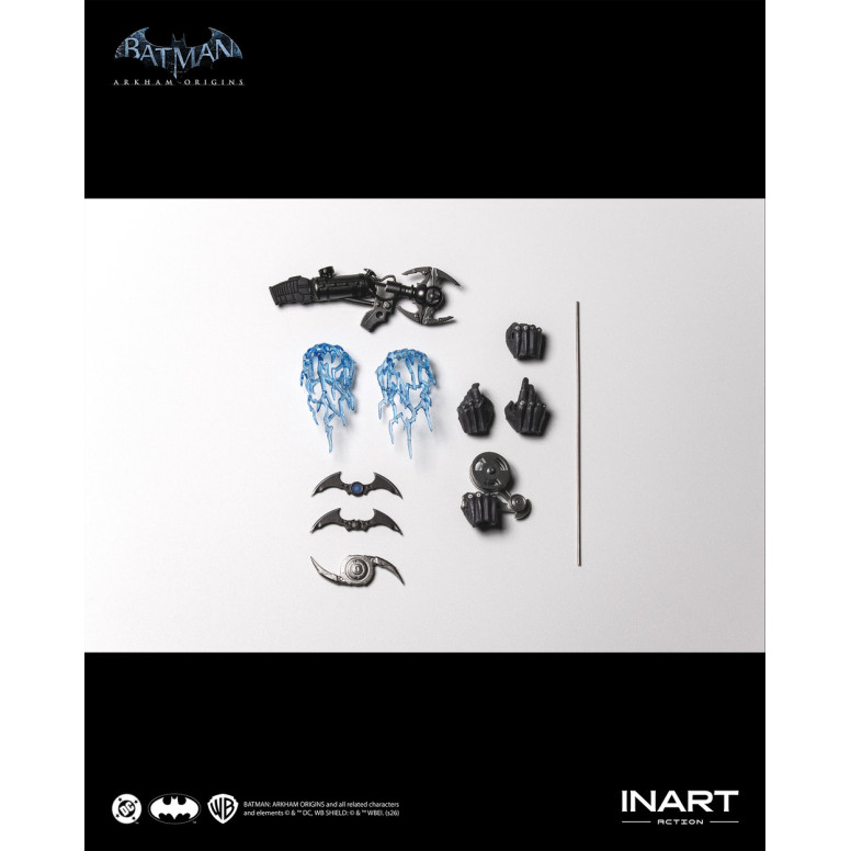 INART - Batman (versione danneggiata dalla battaglia) - Batman: Arkham Origins Figura in scala 1/12