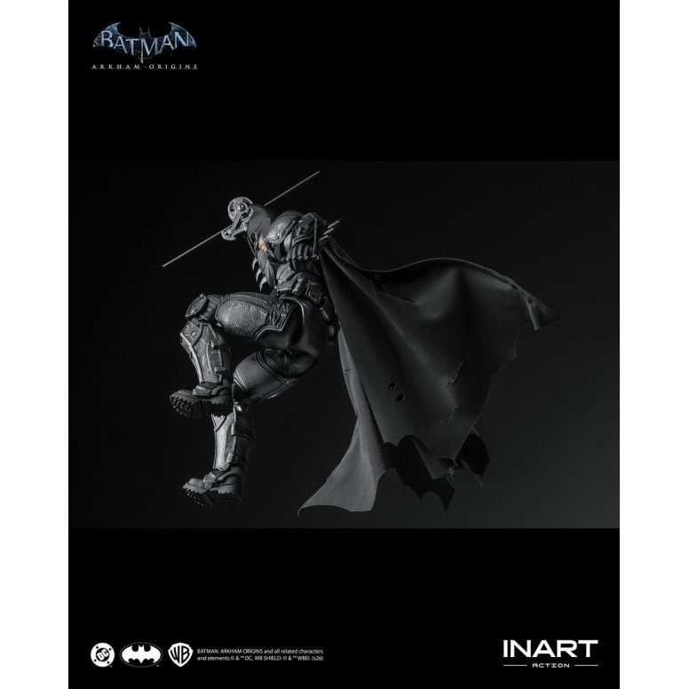 INART - Batman (versione danneggiata dalla battaglia) - Batman: Arkham Origins Figura in scala 1/12