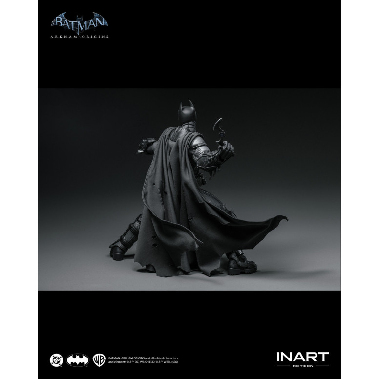 INART - Batman (versione danneggiata dalla battaglia) - Batman: Arkham Origins Figura in scala 1/12