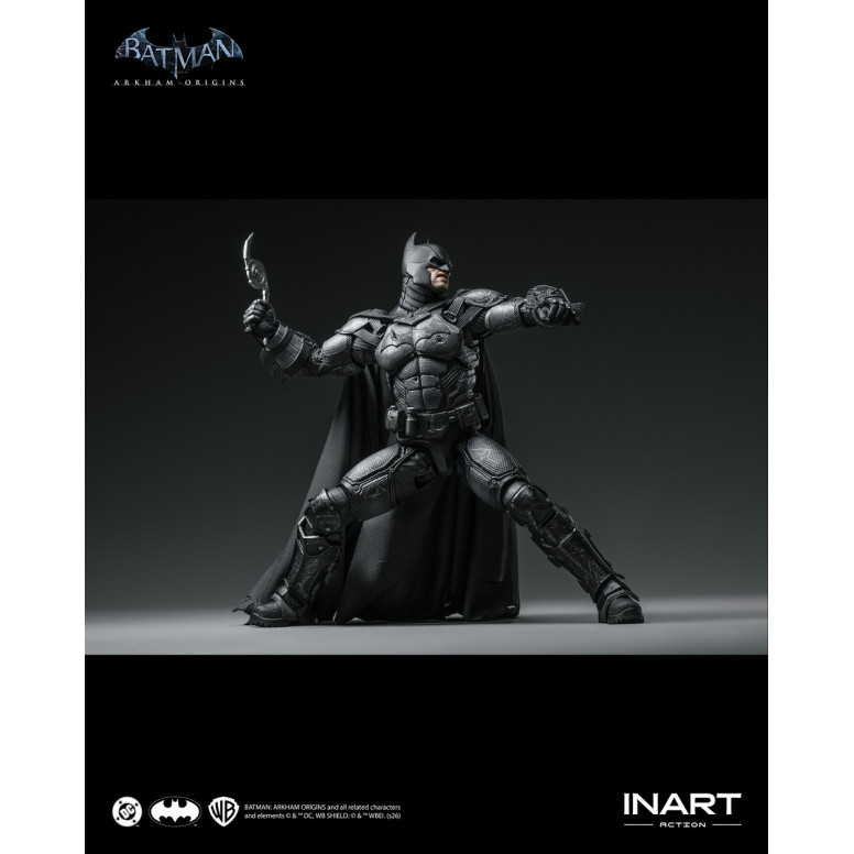 INART - Batman (versione danneggiata dalla battaglia) - Batman: Arkham Origins Figura in scala 1/12