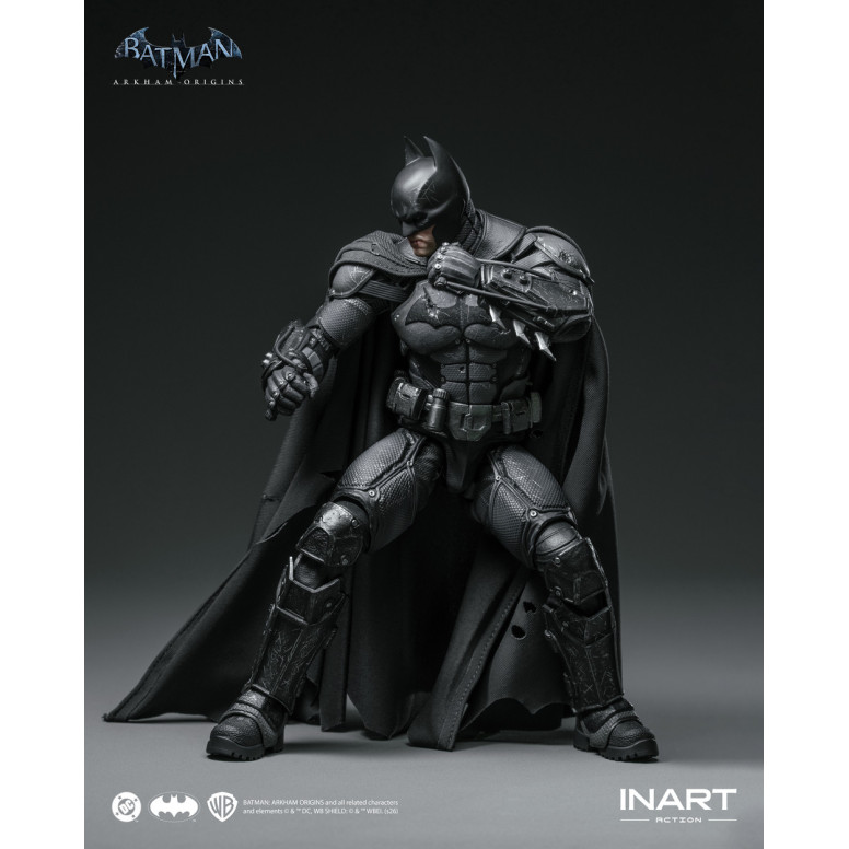 INART - Batman (versione danneggiata dalla battaglia) - Batman: Arkham Origins Figura in scala 1/12