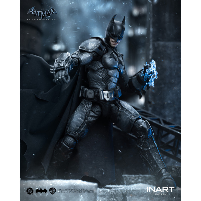 INART - Batman (versione danneggiata dalla battaglia) - Batman: Arkham Origins Figura in scala 1/12