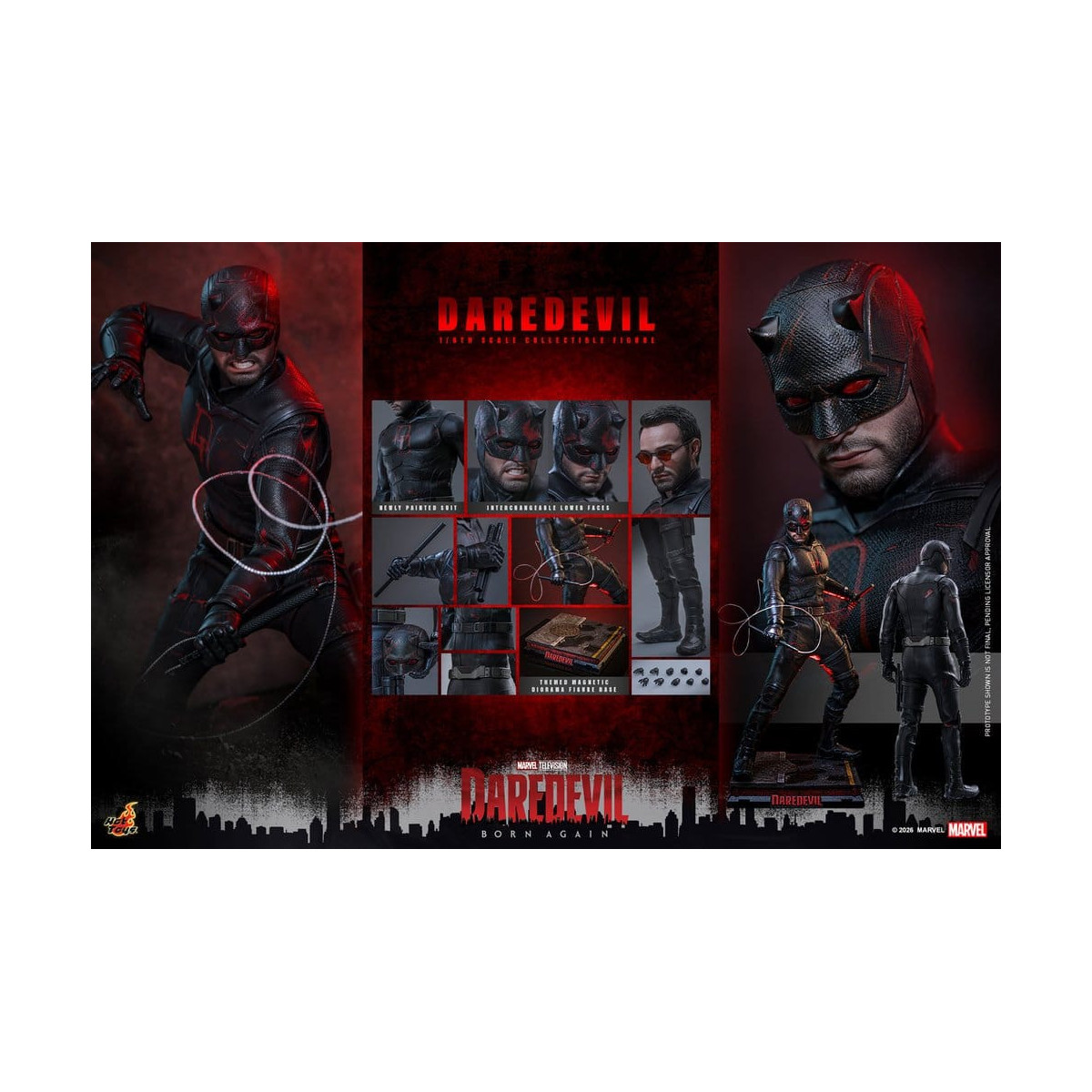 Hot Toys Marvel Daredevil: Born Again (stagione 2) - Daredevil MMS 1/6