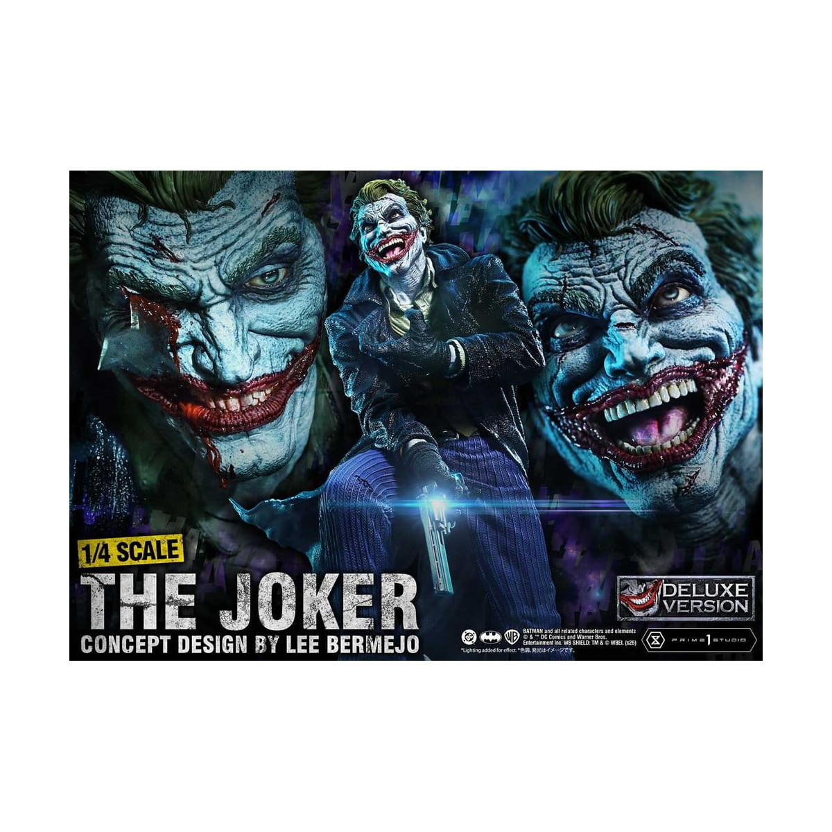 Prime 1 Studio - Joker (design concettuale di Lee Bermejo) Versione bonus DX - Serie Ultimate Premium Masterline 1/4