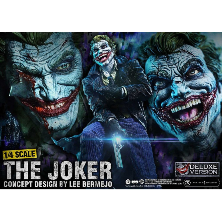 Prime 1 Studio - Joker (design concettuale di Lee Bermejo) Versione bonus DX - Serie Ultimate Premium Masterline 1/4
