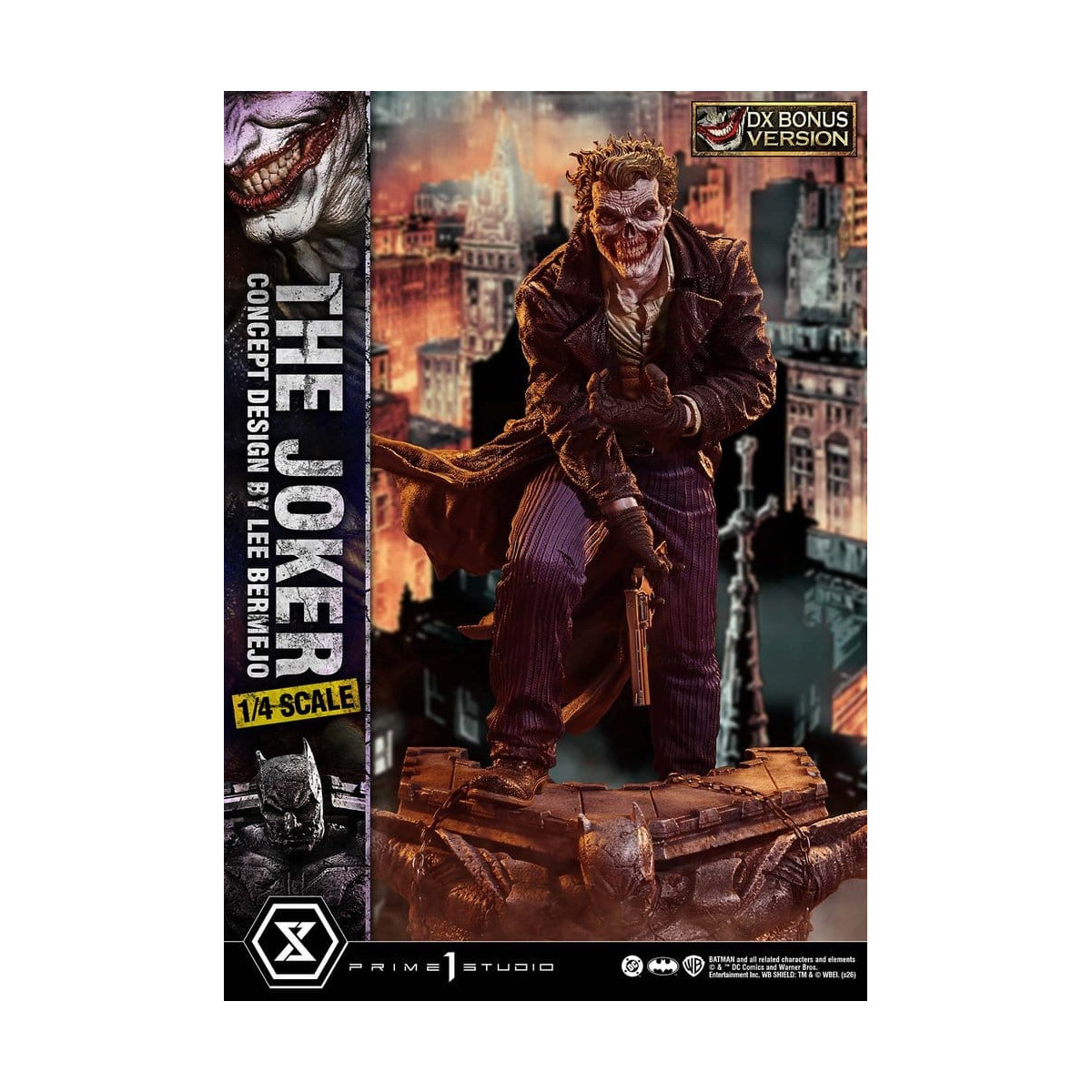 Prime 1 Studio - Joker (design concettuale di Lee Bermejo) Versione bonus DX - Serie Ultimate Premium Masterline 1/4