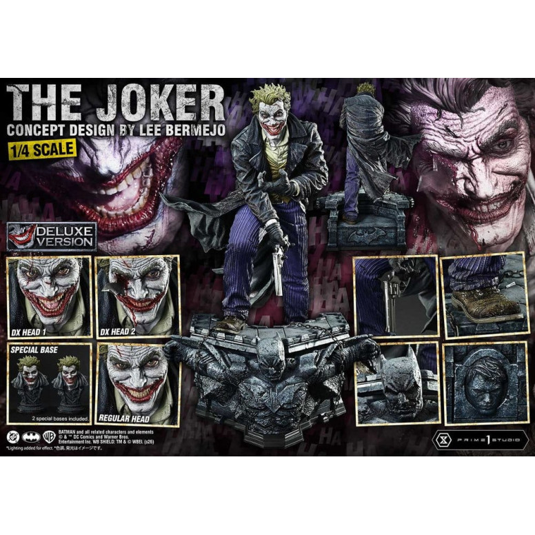 Prime 1 Studio - Joker (design concettuale di Lee Bermejo) Versione bonus DX - Serie Ultimate Premium Masterline 1/4