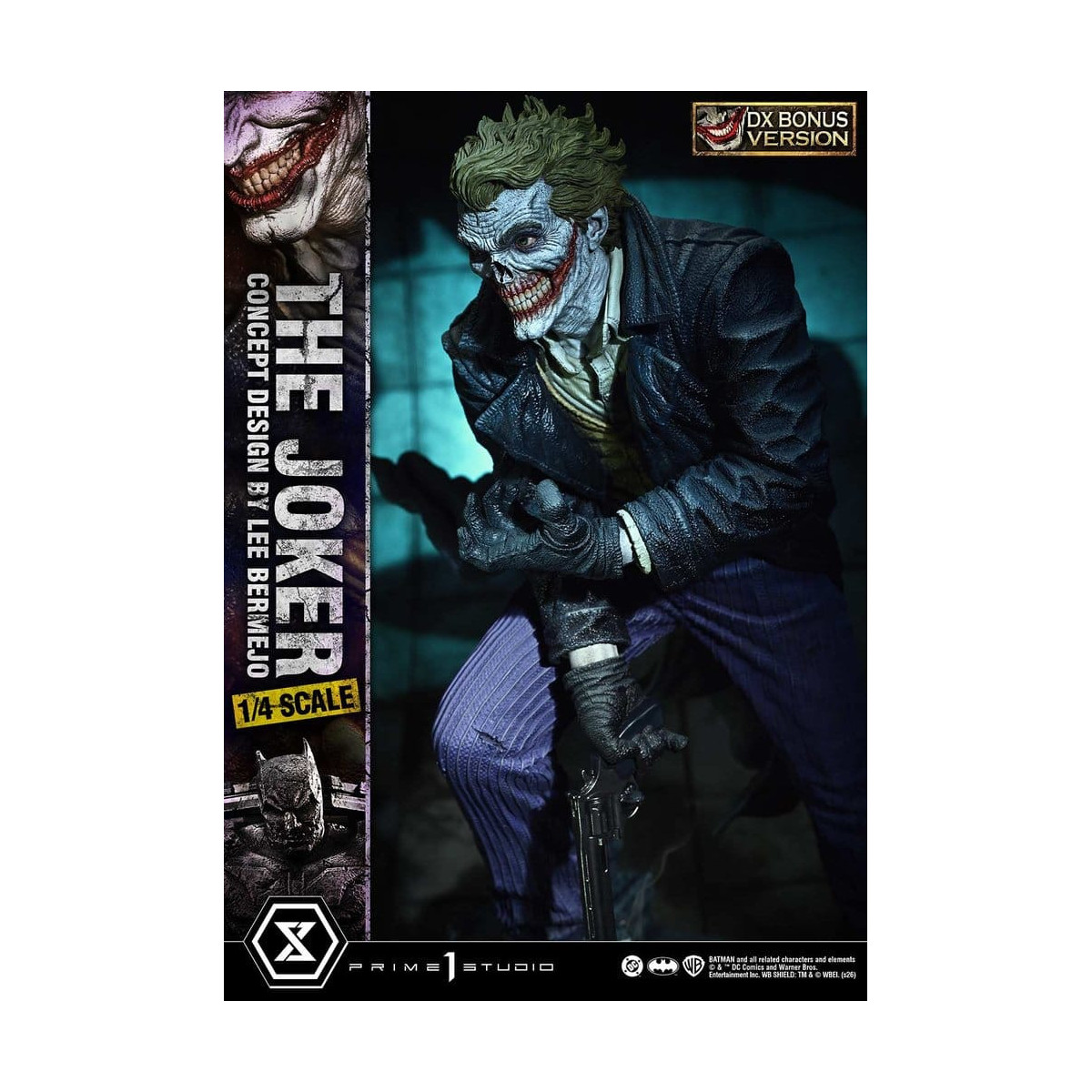 Prime 1 Studio - Joker (design concettuale di Lee Bermejo) Versione bonus DX - Serie Ultimate Premium Masterline 1/4