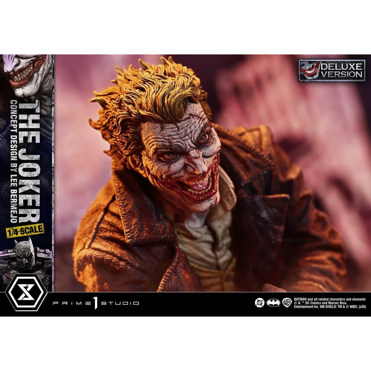 Prime 1 Studio - Joker (design concettuale di Lee Bermejo) Versione bonus DX - Serie Ultimate Premium Masterline 1/4