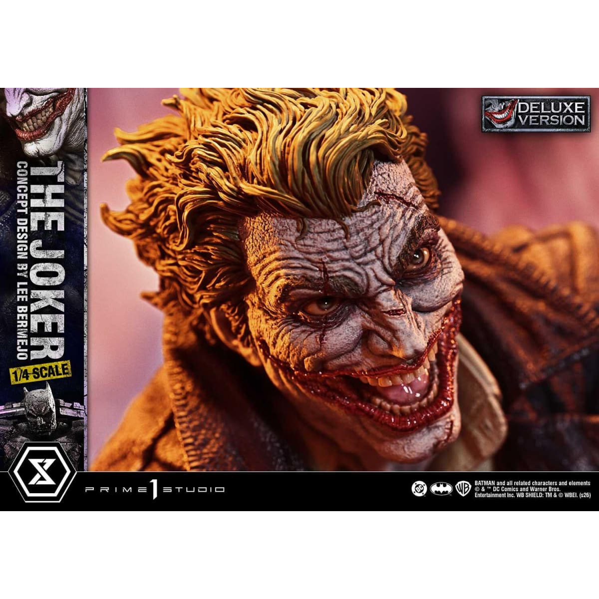 Prime 1 Studio - Joker (design concettuale di Lee Bermejo) Versione bonus DX - Serie Ultimate Premium Masterline 1/4