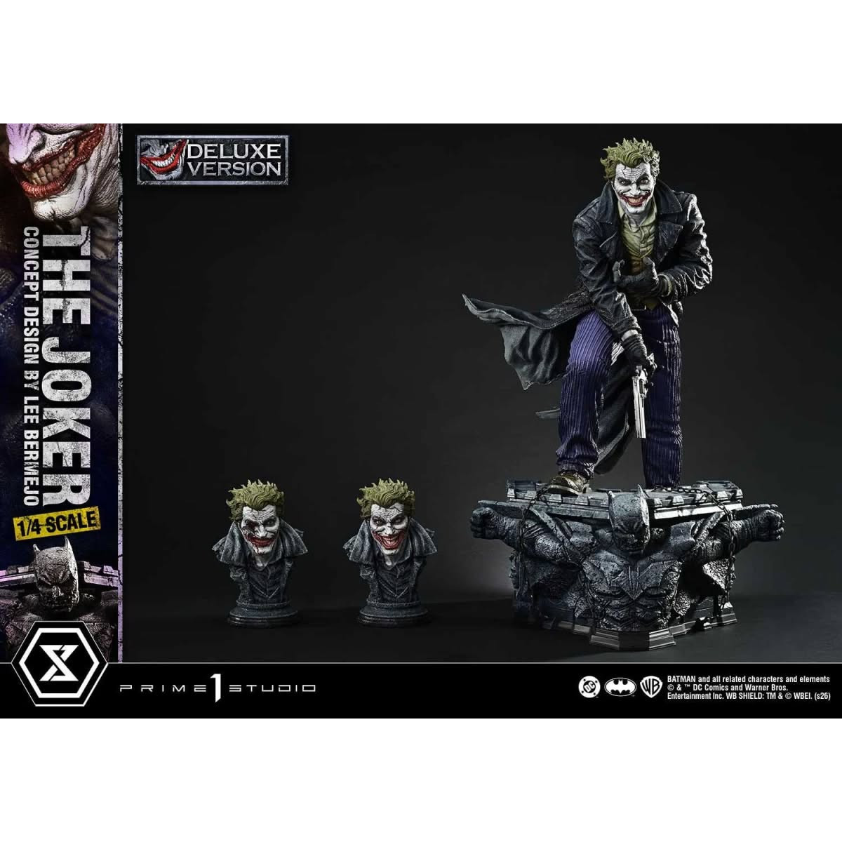 Prime 1 Studio - Joker (design concettuale di Lee Bermejo) Versione bonus DX - Serie Ultimate Premium Masterline 1/4