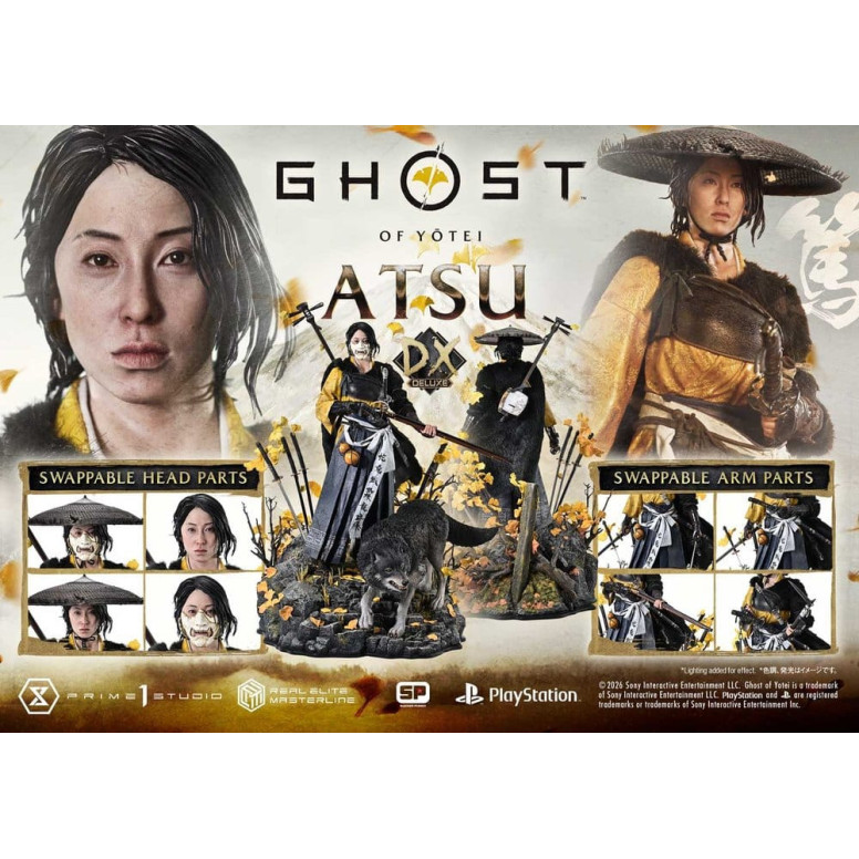 Prime 1 Studio - Fantasma di Yotei - Atsu DX Versione Bonus - Real Elite Masterline Series 1/4