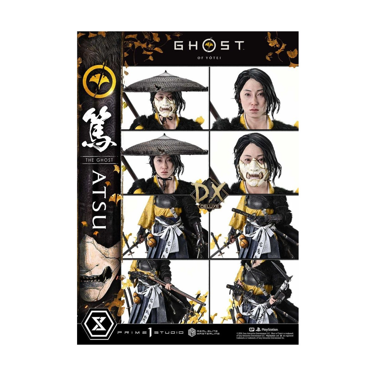 Prime 1 Studio - Fantasma di Yotei - Atsu DX Versione Bonus - Real Elite Masterline Series 1/4
