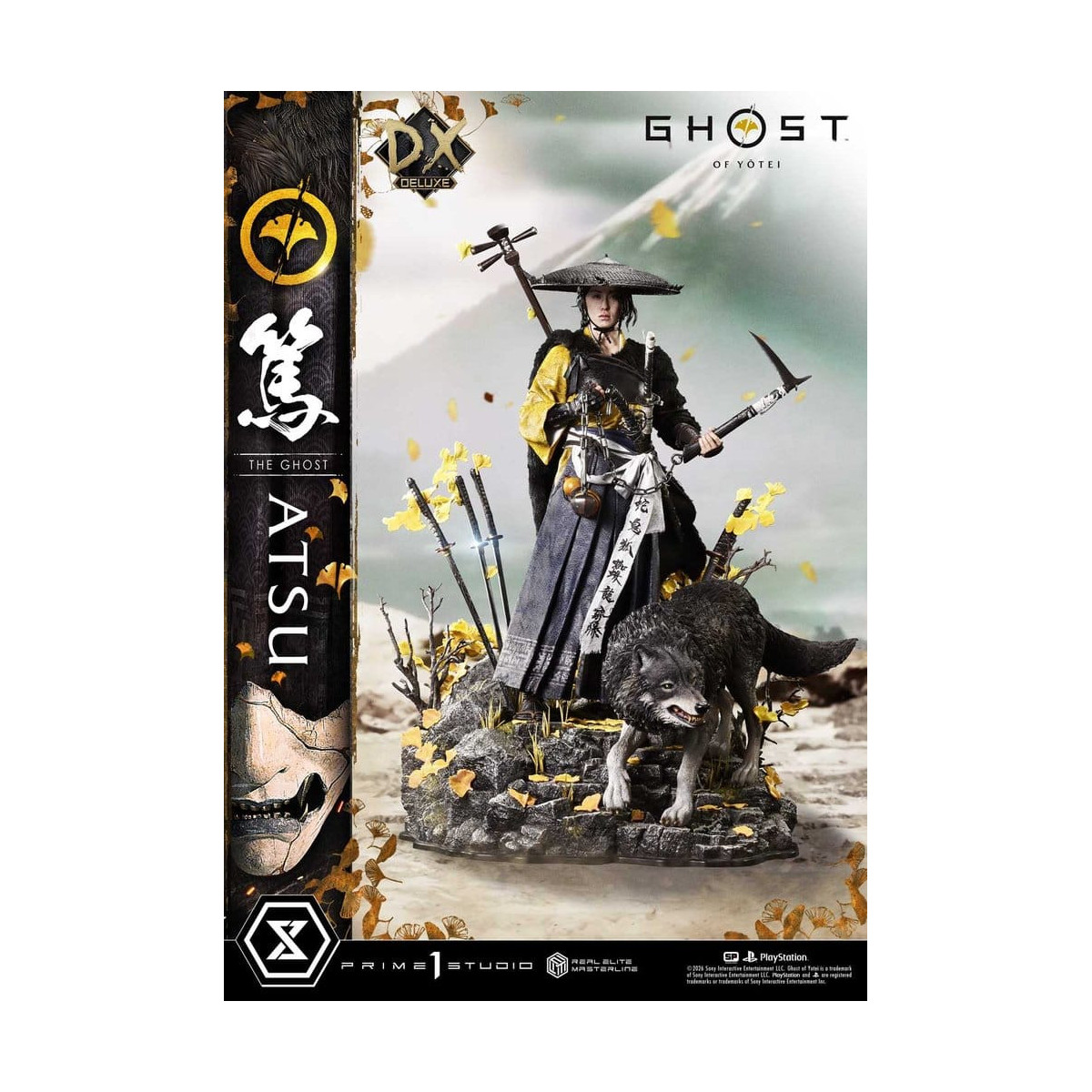 Prime 1 Studio - Fantasma di Yotei - Atsu DX Versione Bonus - Real Elite Masterline Series 1/4