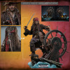 Hot Toys Pirati dei Caraibi - Jack Sparrow Edizione Artigianale Versione Deluxe - I morti non raccontano storie