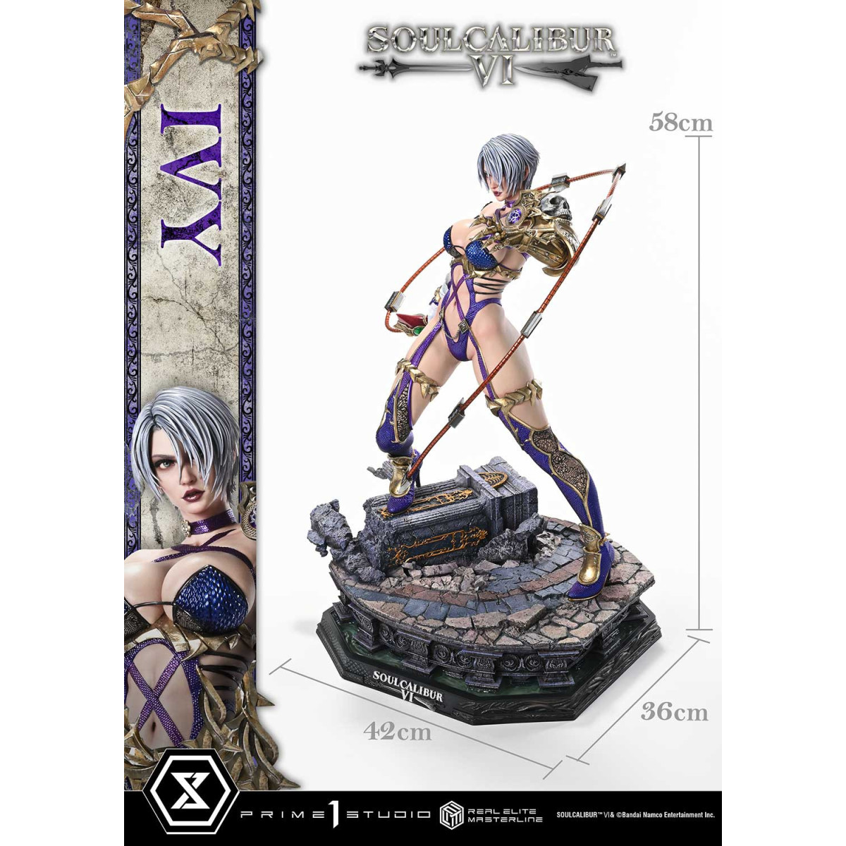Prime 1 Studio - Soulcalibur VI - IVY Versione regolare - Serie Real Elite Masterline 1/4