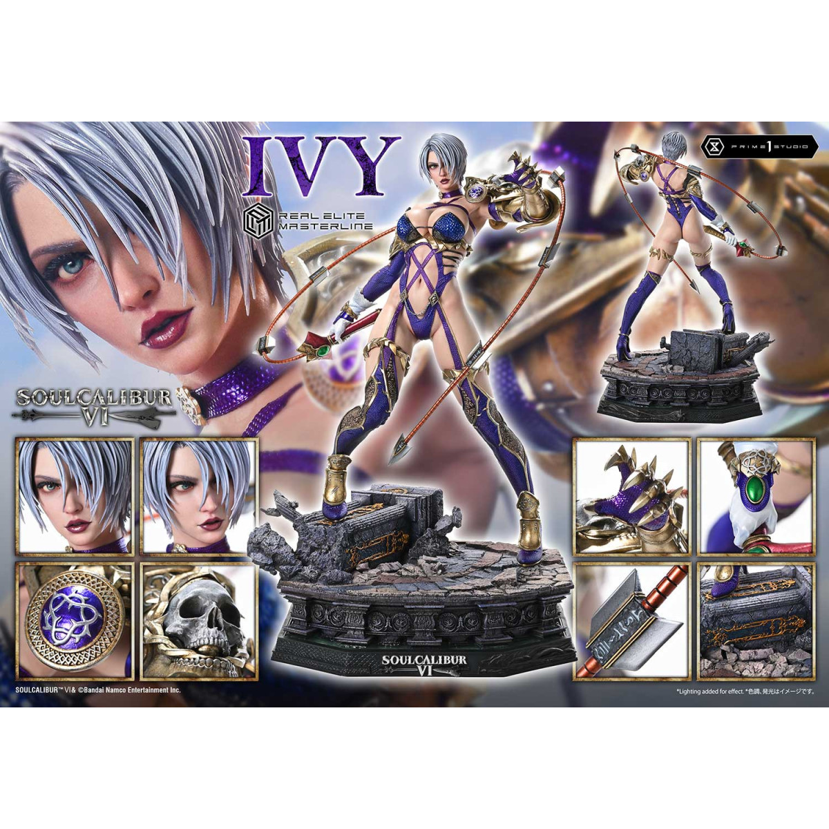 Prime 1 Studio - Soulcalibur VI - IVY Versione regolare - Serie Real Elite Masterline 1/4