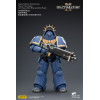 JoyToy - Space Marines II - Ultramarines - Intercessore pesante con fucile a otturatore pesante e pistola a otturatore 1/18