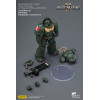 JoyToy - Space Marines II - Dark Angels - Intercessore pesante con fucile a otturatore pesante e pistola a otturatore 1/18