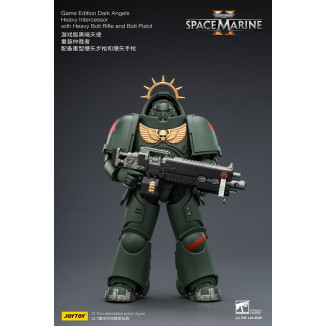 JoyToy - Space Marines II - Dark Angels - Intercessore pesante con fucile a otturatore pesante e pistola a otturatore 1/18