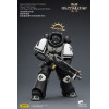 JoyToy - Space Marines II - Black Templars - Intercessore pesante con fucile a otturatore pesante e pistola a otturatore 1/18
