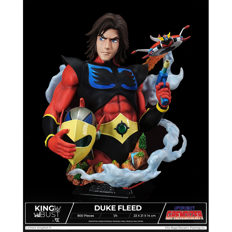 Cartoon Kingdom - Re Busto Actarus 1/4 - Goldrake (Grendizer) Grendizer - Edizione limitata