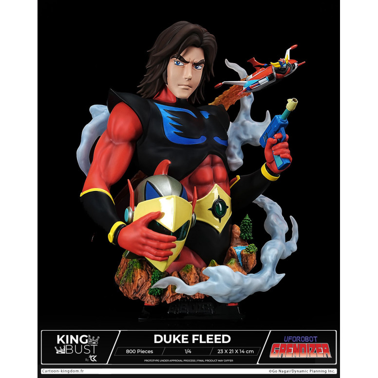 Cartoon Kingdom - Re Busto Actarus 1/4 - Goldrake (Grendizer) Grendizer - Edizione limitata