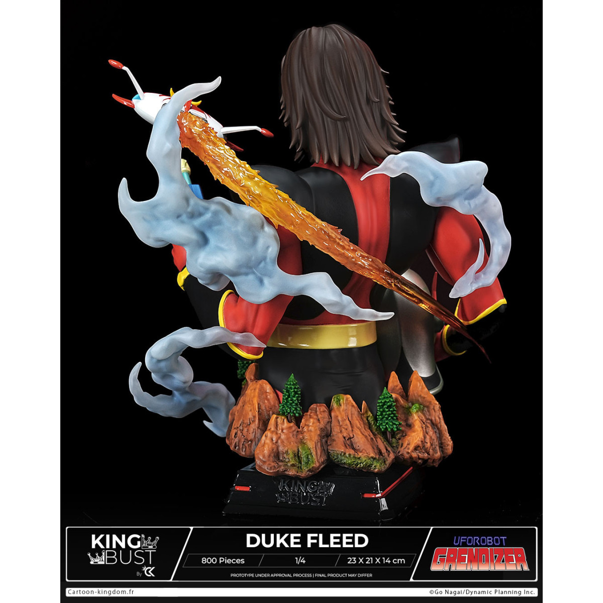 Cartoon Kingdom - Re Busto Actarus 1/4 - Goldrake (Grendizer) Grendizer - Edizione limitata
