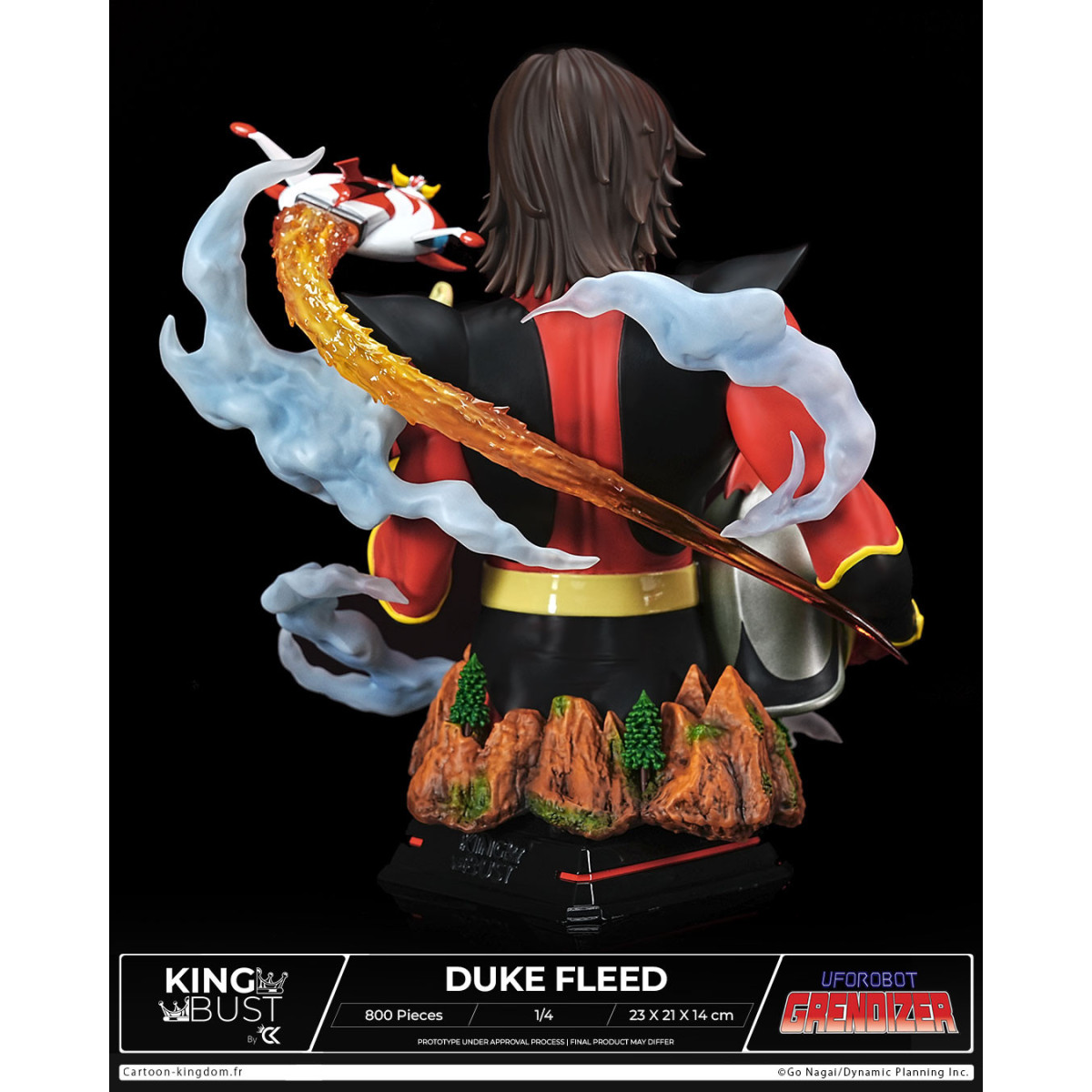 Cartoon Kingdom - Re Busto Actarus 1/4 - Goldrake (Grendizer) Grendizer - Edizione limitata