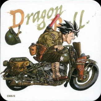 Megahouse Dragonball Z - Desktop Real McCoy - Son Goku & Bike diorama