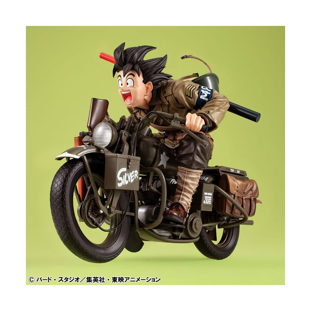 Megahouse Dragonball Z - Desktop Real McCoy - Son Goku & Bike diorama