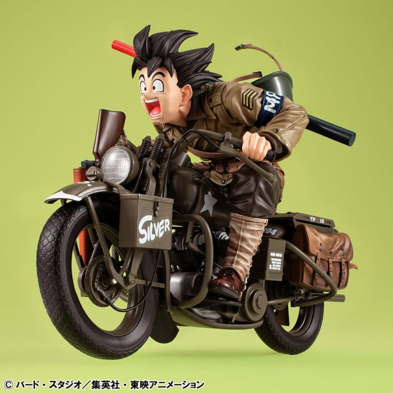 Megahouse Dragonball Z - Desktop Real McCoy - Son Goku & Bike diorama