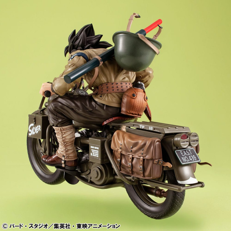 Megahouse Dragonball Z - Desktop Real McCoy - Son Goku & Bike diorama