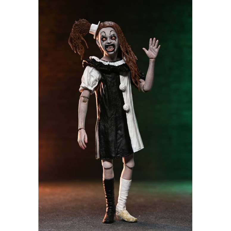 Neca Terrifier 2 - Ultimate Art il clown e la piccola ragazza pallida