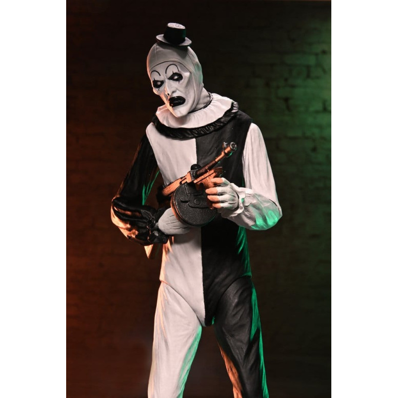Neca Terrifier 2 - Ultimate Art il clown e la piccola ragazza pallida