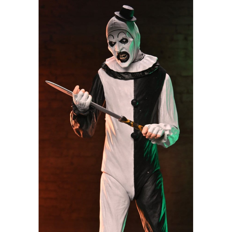 Neca Terrifier 2 - Ultimate Art il clown e la piccola ragazza pallida