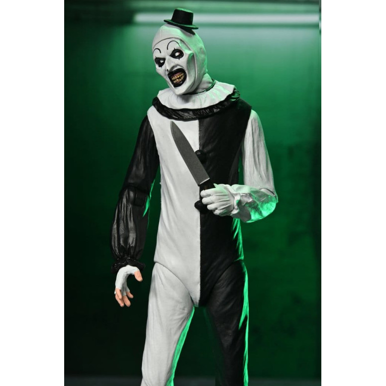 Neca Terrifier 2 - Ultimate Art il clown e la piccola ragazza pallida