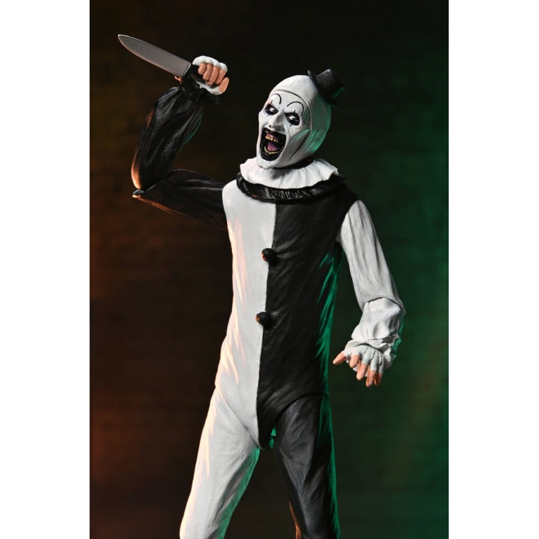 Neca Terrifier 2 - Ultimate Art il clown e la piccola ragazza pallida