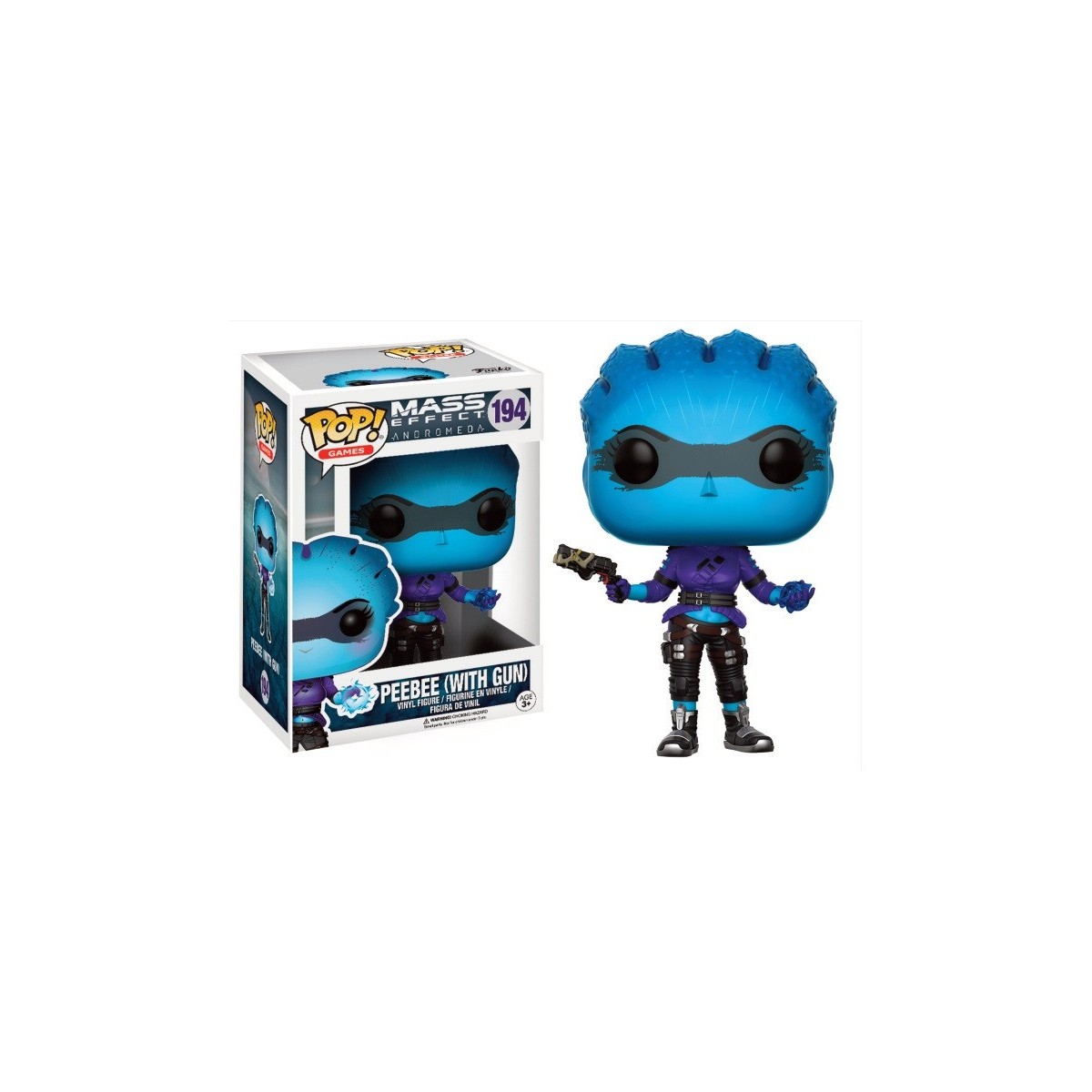 Funko Pop Mass Effect Andromeda - Peebee avec pistolet