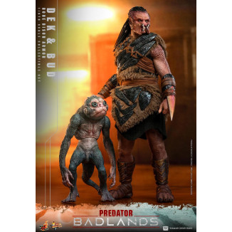 Hot Toys - Predator: Badlands - Dek (armatura Bone Bison) e Bud MMS 1/6