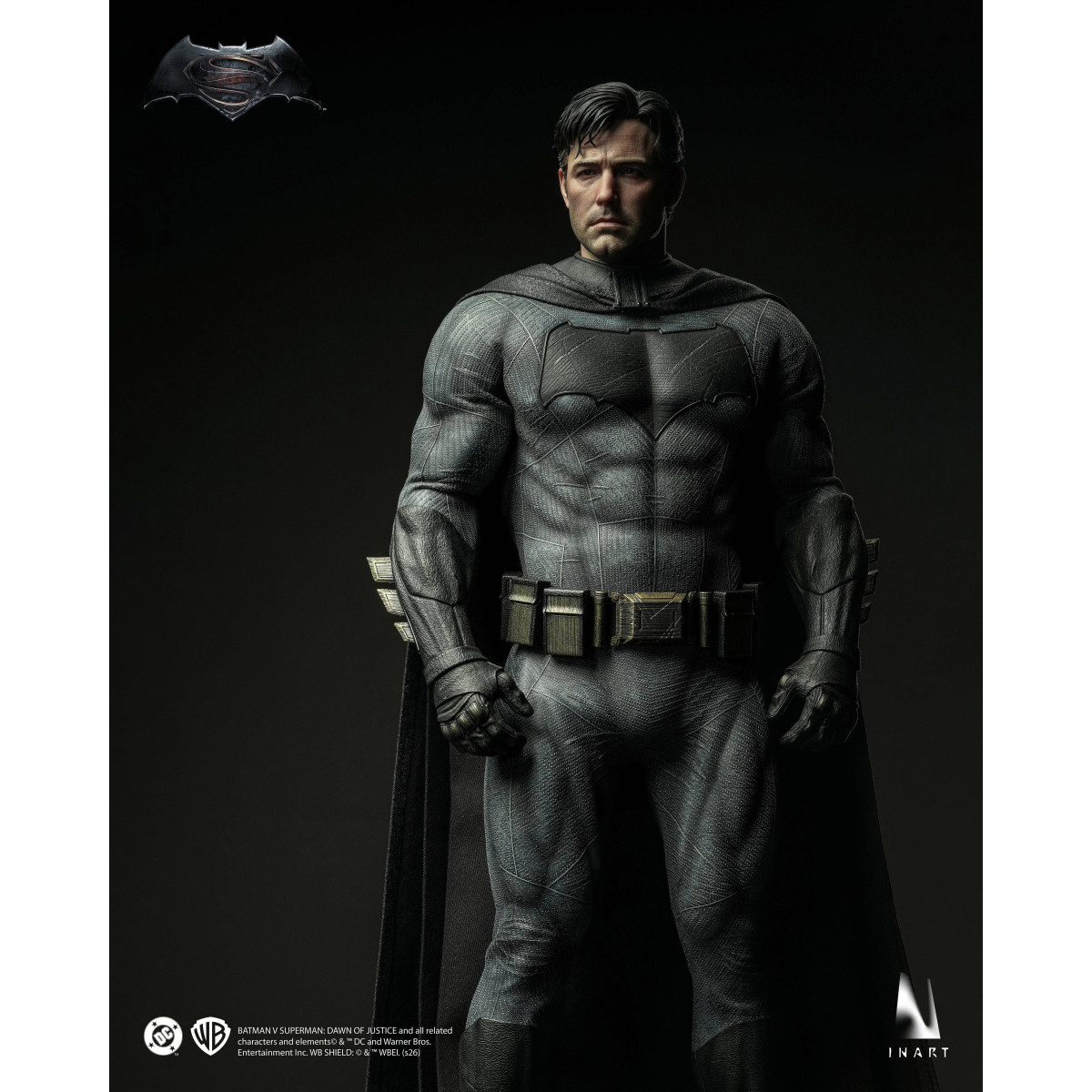 INART - Personaggio da collezione in scala 1/6 di Batman - BvS: Dawn of Justice