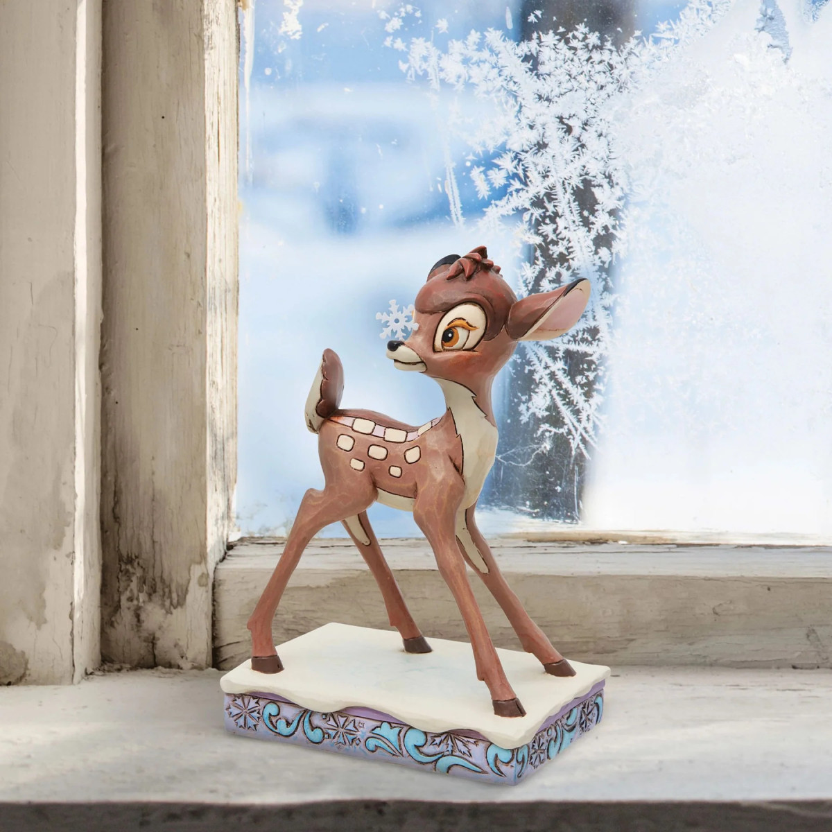Enesco Bambi - Bambi con fiocco di neve - Disney Tradizione di Jim Shore