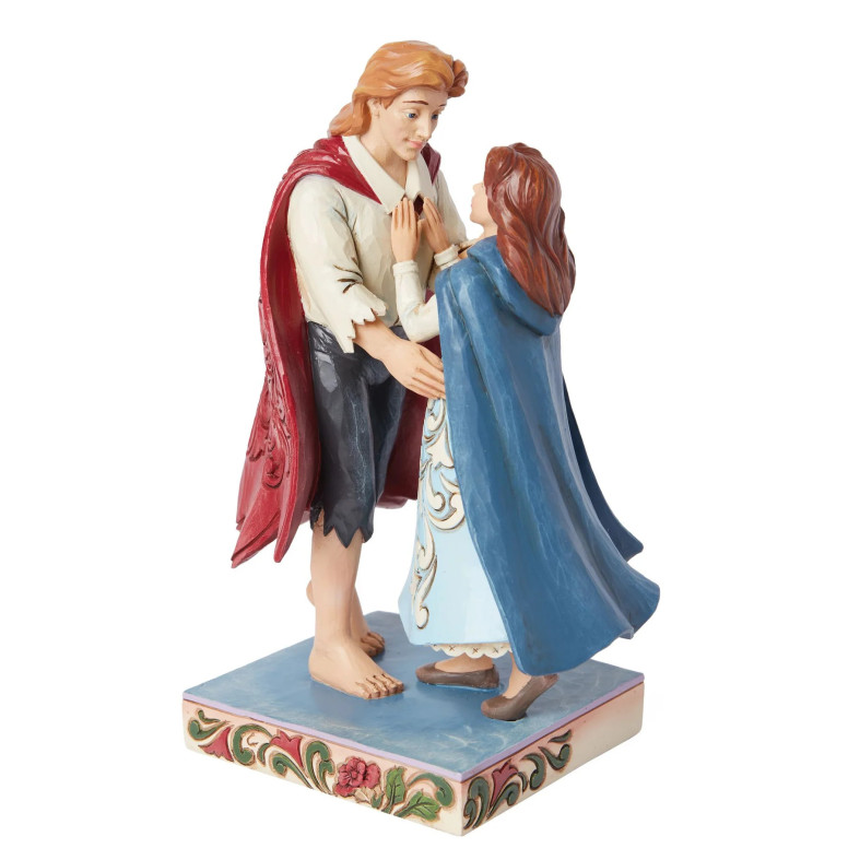 Enesco Disney Tradizioni di Jim Shore - Belle e il suo Principe - La Bella e la Bestia