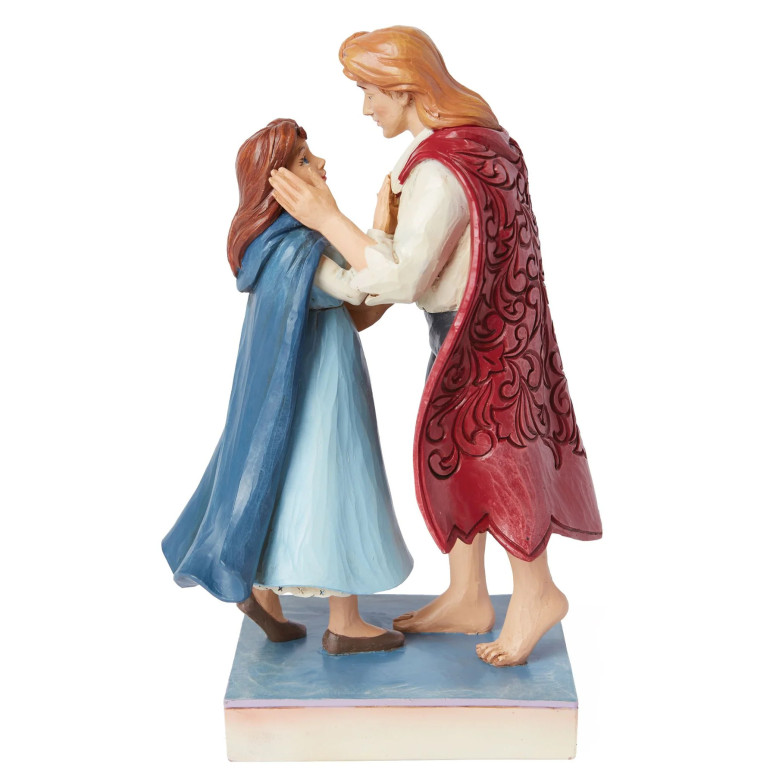 Enesco Disney Tradizioni di Jim Shore - Belle e il suo Principe - La Bella e la Bestia