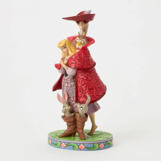 Enesco Disney - Aurora e gli animali - Dornröschen Tradizione di Jim Shore