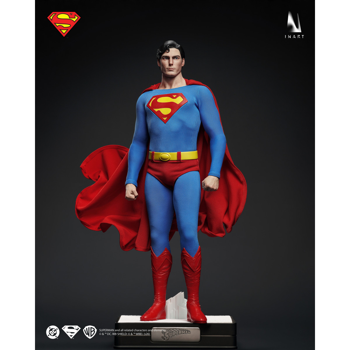 INART - Superman e Clark Kent 1978 in scala 1/6 Figurina da collezione