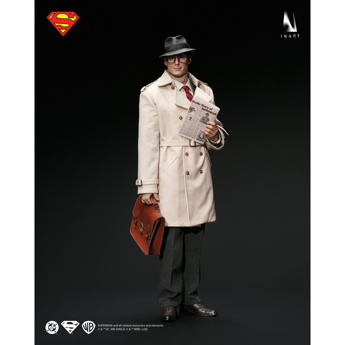INART - Superman e Clark Kent 1978 in scala 1/6 Figurina da collezione