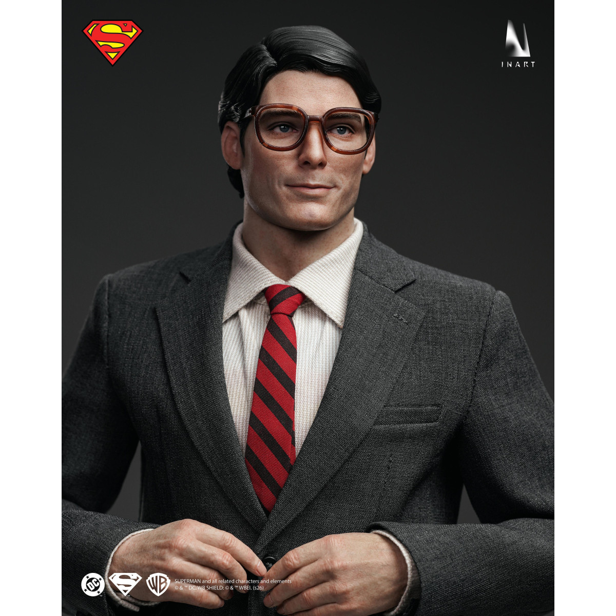 INART - Superman e Clark Kent 1978 in scala 1/6 Figurina da collezione