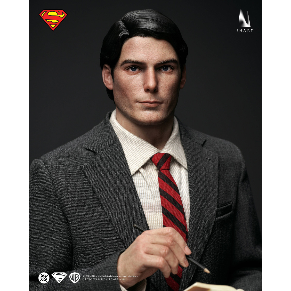 INART - Superman e Clark Kent 1978 in scala 1/6 Figurina da collezione