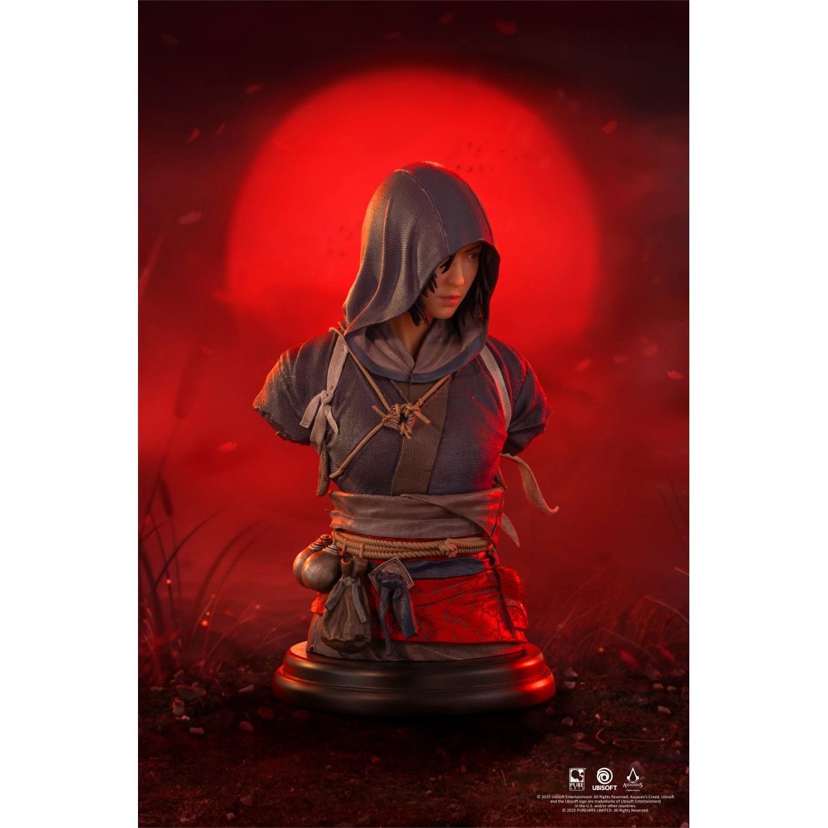 Pure Arts - Busto in scala 1/4 di Naoe - Assassin's Creed Shadows